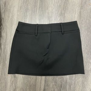 ZARA black mini skirt